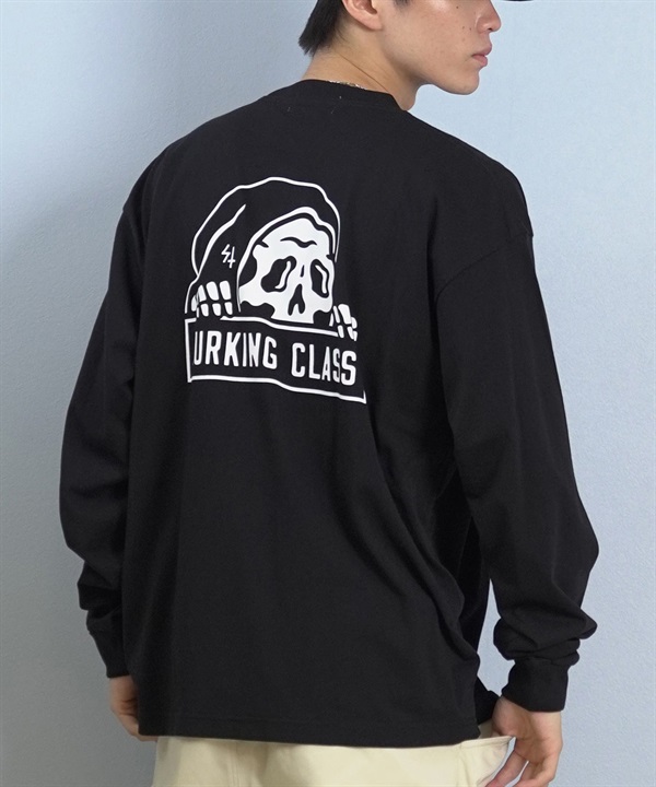 LURKING CLASS ラーキングクラス 長袖 Tシャツ ロンT メンズ バックプリント オーバーサイズ LURKER L S TEE ST25FTM02