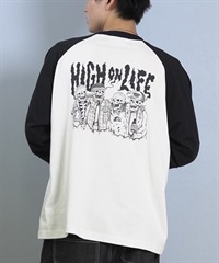 LURKING CLASS ラーキングクラス 長袖 Tシャツ ロンT メンズ ラグラン