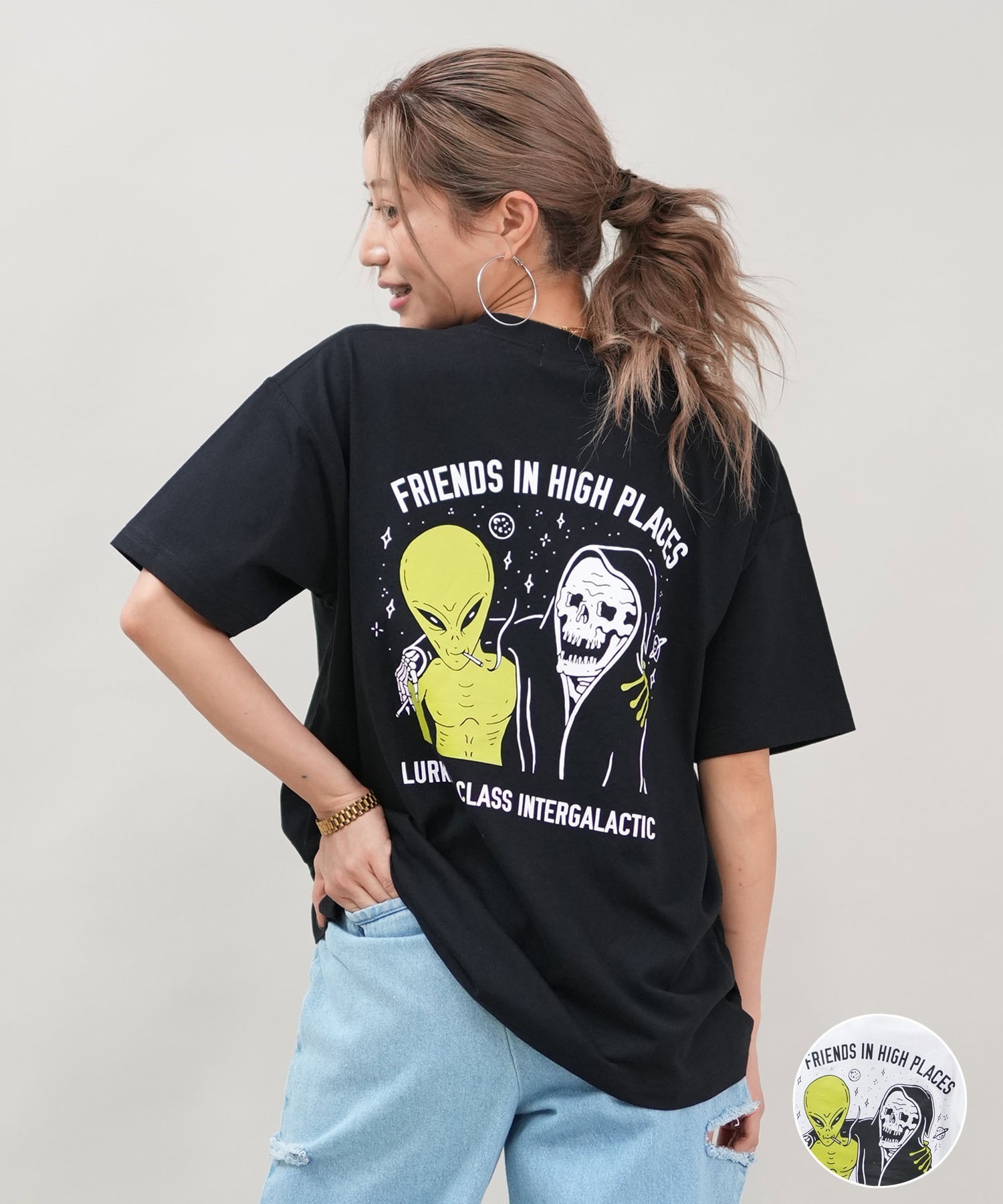 LURKING CLASS ラーキングクラス 半袖 Tシャツ レディース