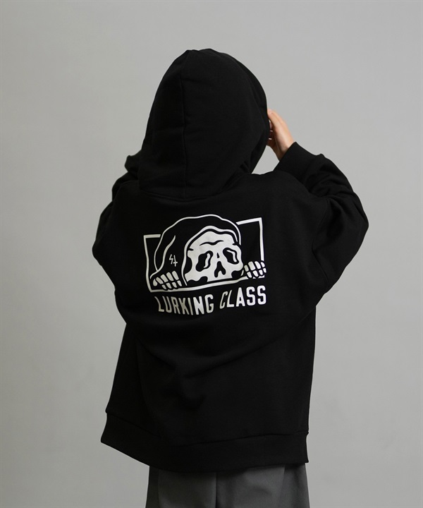 LURKING CLASS ラーキングクラス プルオーバー パーカー キッズ ジュニア 子供 BOX LURKER FLOCKY HOOD ST25FUM02K
