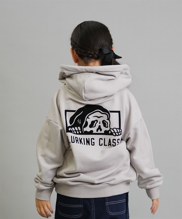 LURKING CLASS ラーキングクラス プルオーバー パーカー キッズ ジュニア 子供 BOX LURKER FLOCKY HOOD ST25FUM02K