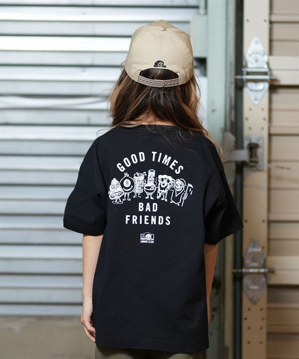 LURKING CLASS ラーキングクラス 半袖 Tシャツ キッズ ジュニア バックプリント GOOD TIME 2 TEE ST25STM02K ムラサキスポーツ限定