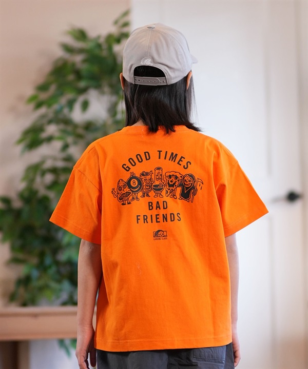 LURKING CLASS ラーキングクラス 半袖 Tシャツ キッズ ジュニア バックプリント GOOD TIME 2 TEE ST25STM02K ムラサキスポーツ限定