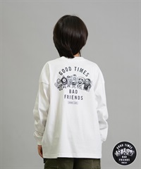 LURKING CLASS ラーキングクラス 長袖 Tシャツ ロンT キッズ ジュニア 子供 GOOD TIMES 2 L S TEE ST25FTM01K(BLACK-130cm)