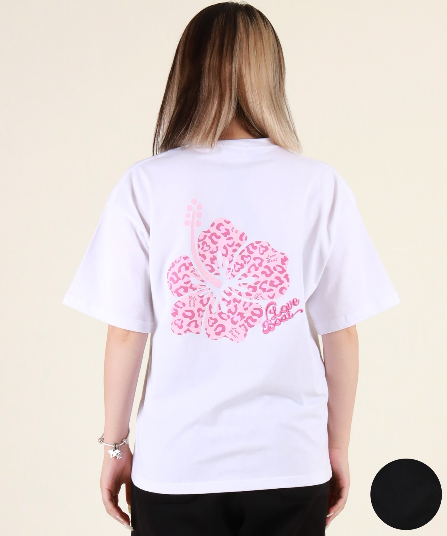 LOVE BOAT ラブボート 半袖 Tシャツ レディース バックプリント LB