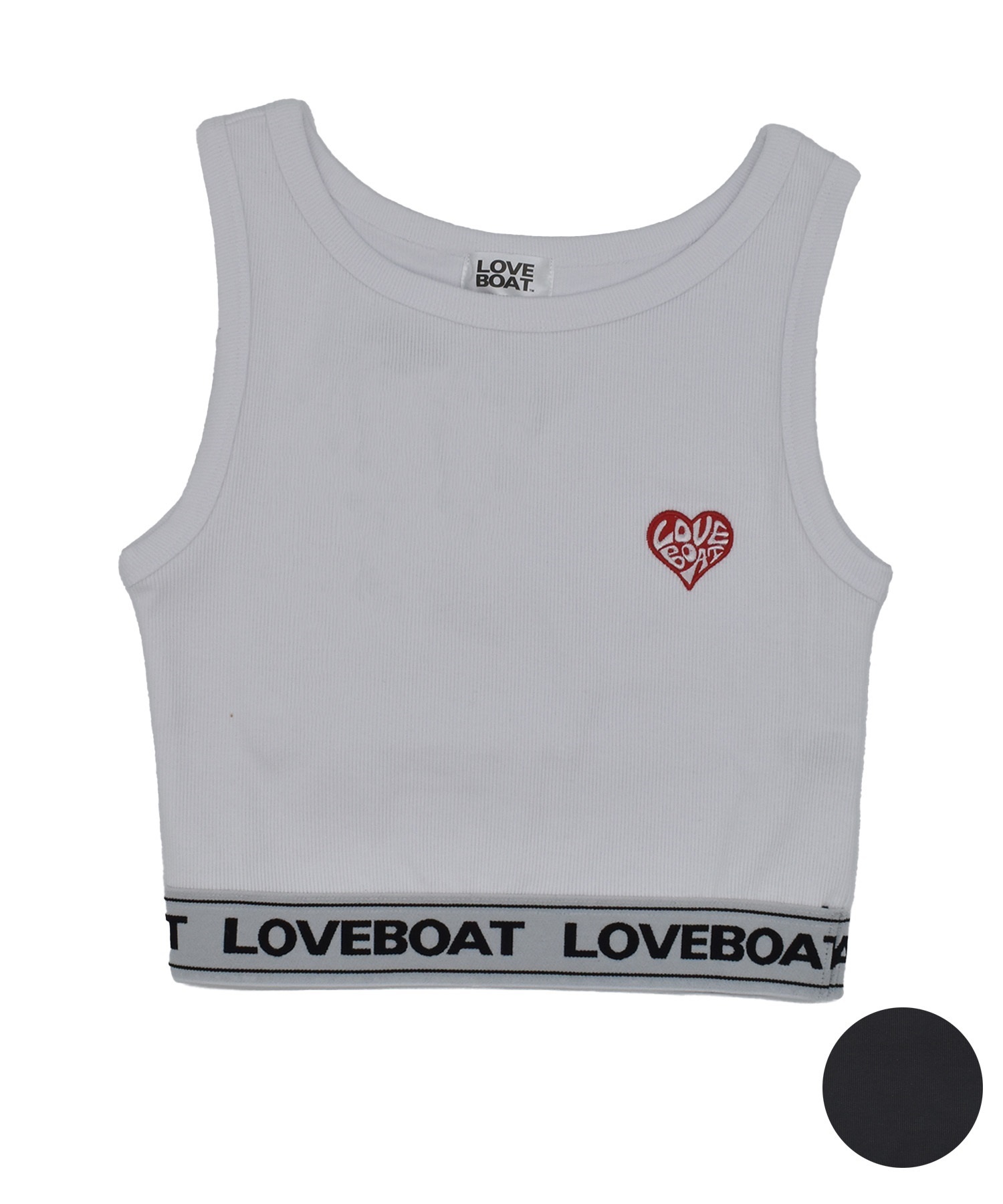 LOVE BOAT ラブボート タンクトップ レディース クロップド丈 ショート