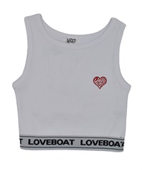 LOVE BOAT ラブボート タンクトップ レディース クロップド丈 ショート