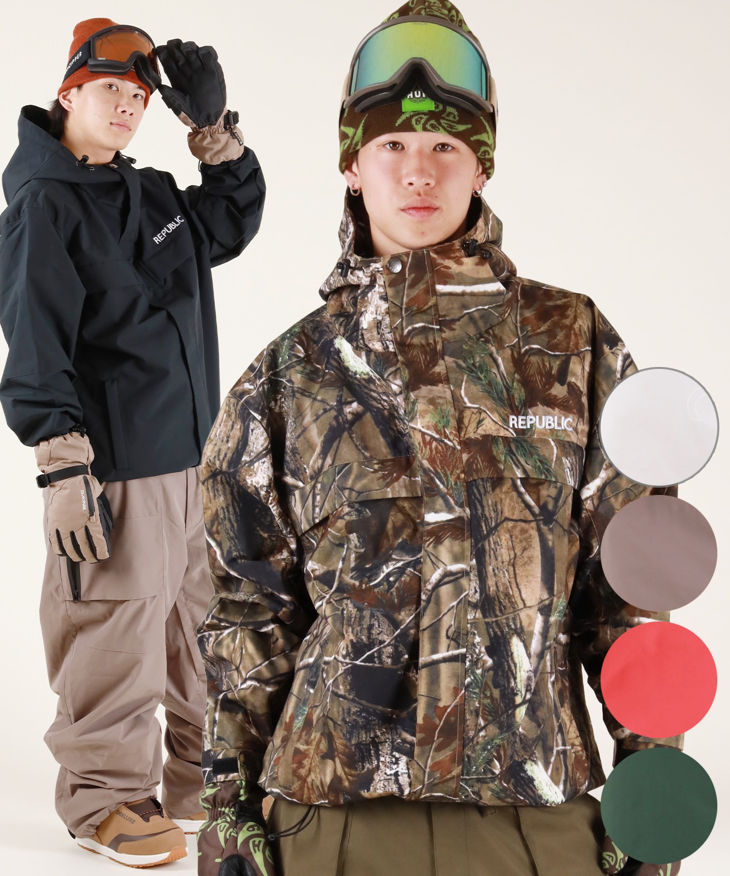 REPUBLIC リパブリック PARKLIVE JACKET スノーボード ウェア