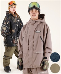 REPUBLIC リパブリック OUTSIDE CITY PARKA スノーボード ウェア ジャケット ユニセックス ムラサキスポーツ 25-26モデル MM E30 【2526】(BLACK-S)
