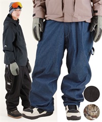 REPUBLIC リパブリック WIDE PAINTER PANTS スノーボード ウェア パンツ ユニセックス ムラサキスポーツ 25-26モデル MM E30 【2526】(BLACK-S)