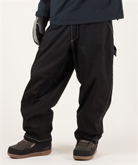 REPUBLIC リパブリック WIDE PAINTER PANTS スノーボード ウェア パンツ ユニセックス ムラサキスポーツ 25-26モデル MM E30 【2526】(BLACK-S)