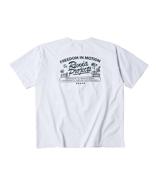 Rivvia PROJECTS リヴィアプロジェクツ 水着 ラッシュガード 半袖 Tシャツ メンズ 水陸両用 UVカット RQ2-W06