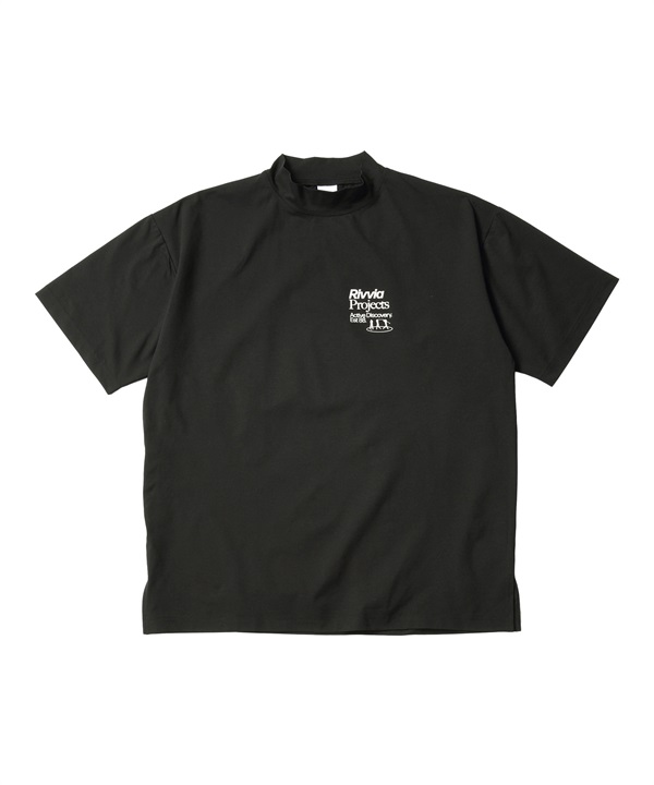 Rivvia PROJECTS リヴィアプロジェクツ 水着 ラッシュガード 半袖 Tシャツ モックネック メンズ 水陸両用 UVカット RQ2-W07