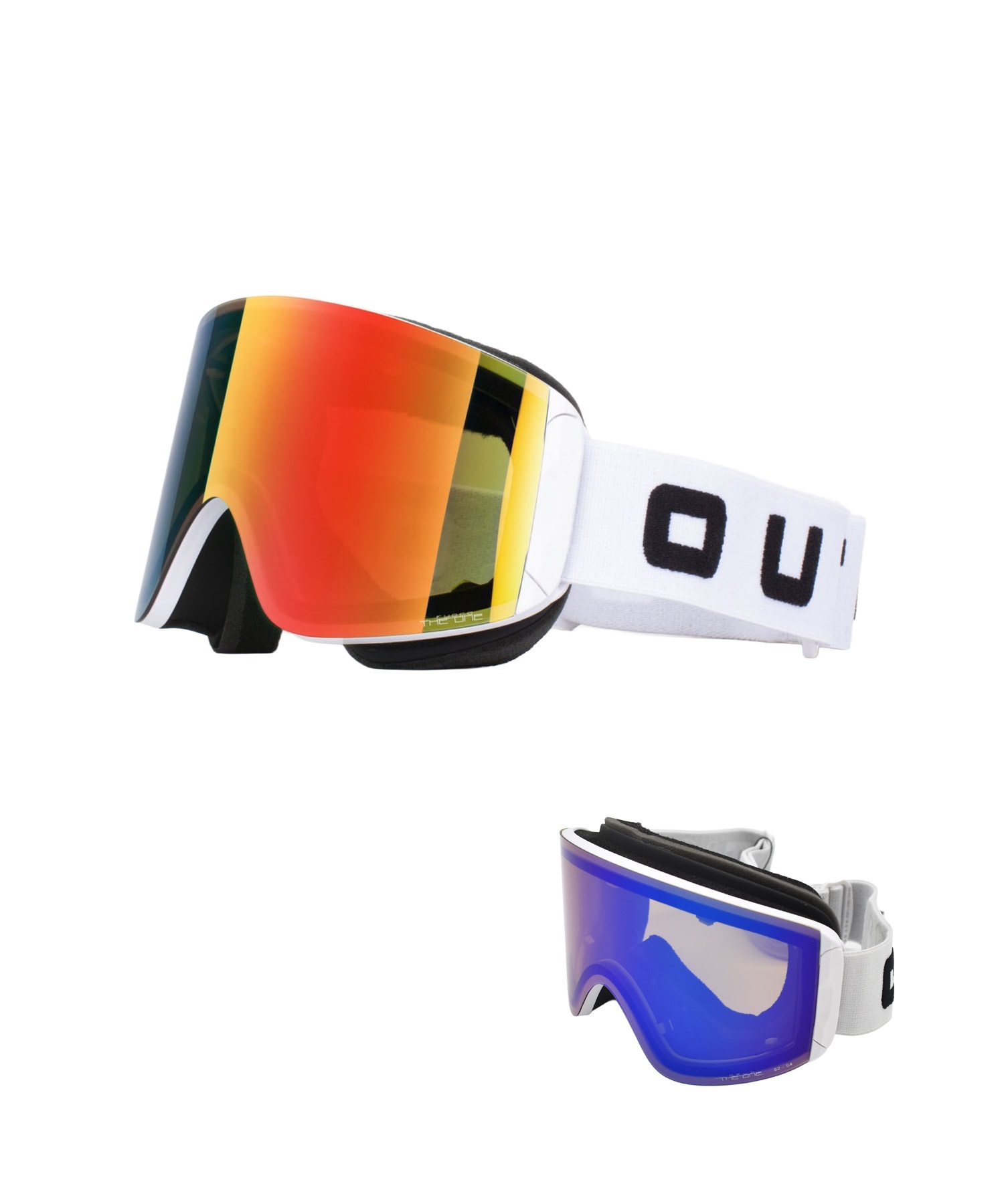 OUT OF アウトオブ スノーボード ゴーグル KATANA WHITE THE ONE
