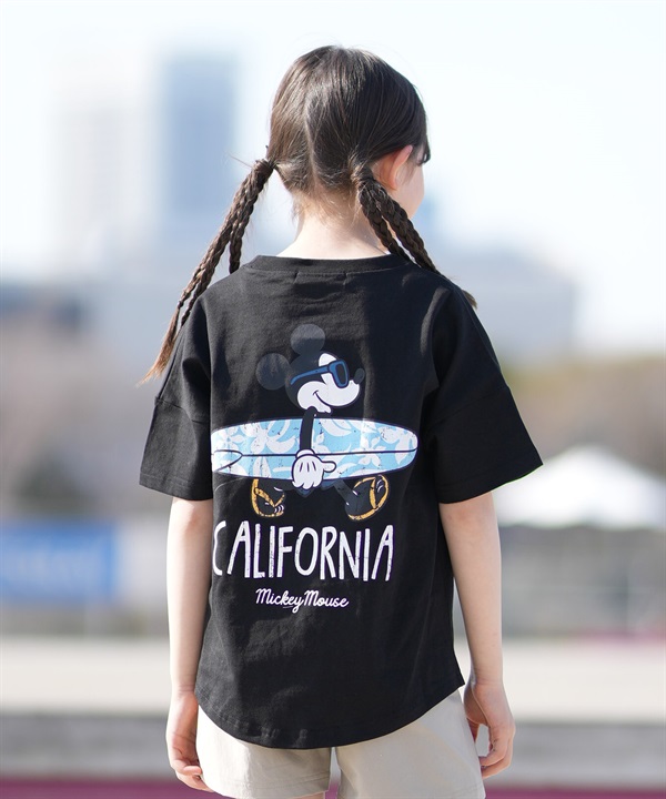 ANTIBAL アンティバル 半袖 Tシャツ キッズ ジュニア 子供 Disneyコラボ オーバーサイズ 262AN3ST796 ムラサキスポーツ限定