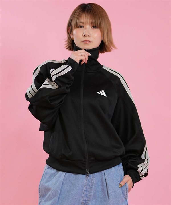 adidas アディダス ジャージ トラックジャケット レディース ダブルジップ W STADIUM PQIUE DM419