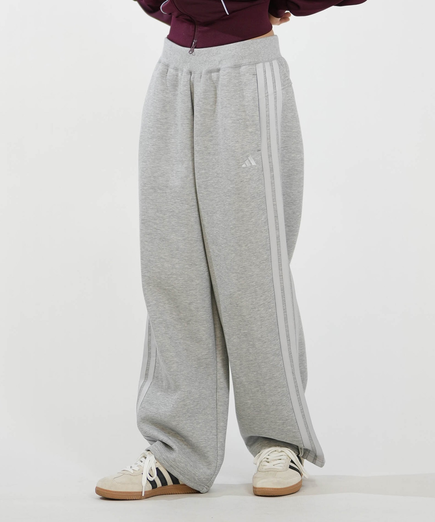 adidas アディダス ロングパンツ レディース スポーティー W ESS+ 3S