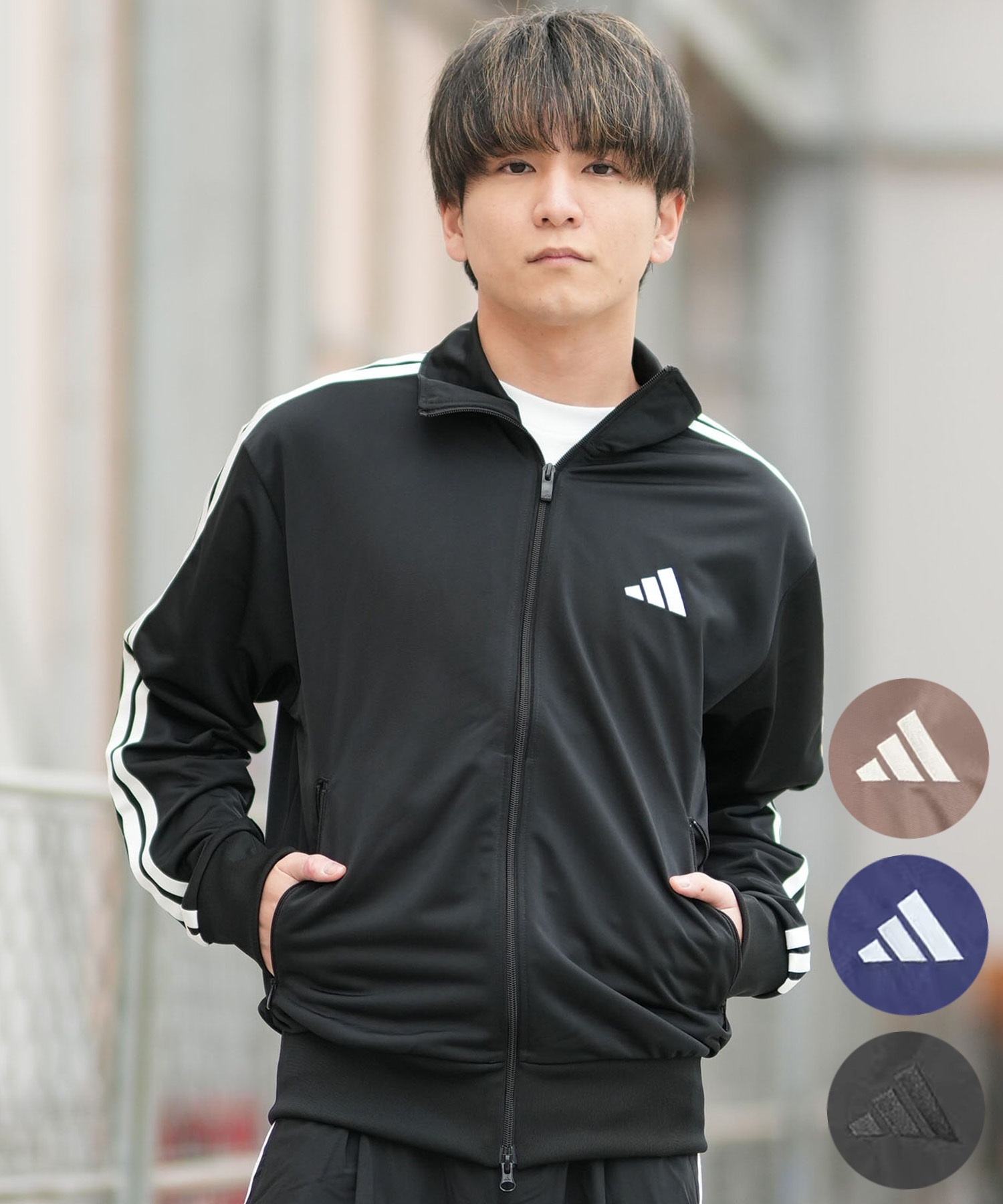 adidas ブラック ジャージ ジャケット XL adidas（アディダス） ジャージ ジャージ KP662 メンズ レディース