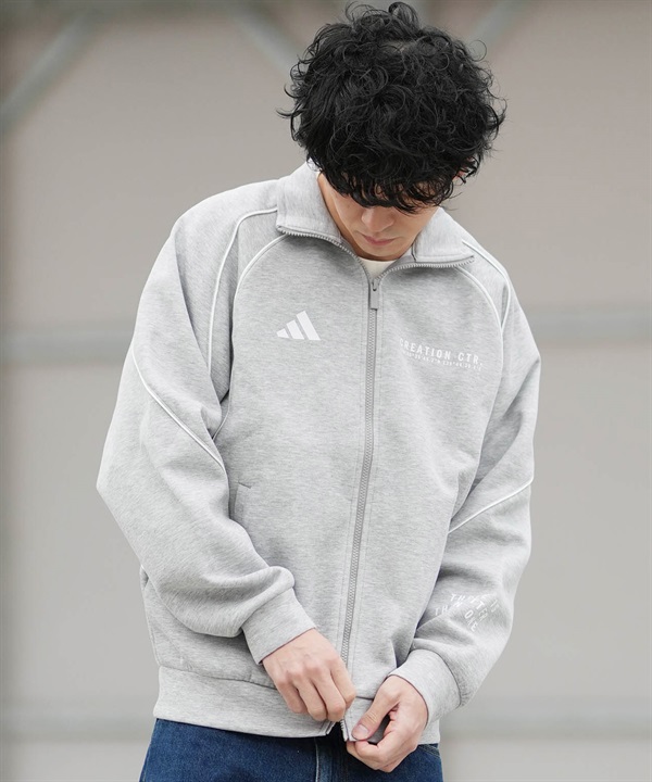 adidas アディダス トレーナー スウェット メンズ M VERBIAGE トラックトップ QF937