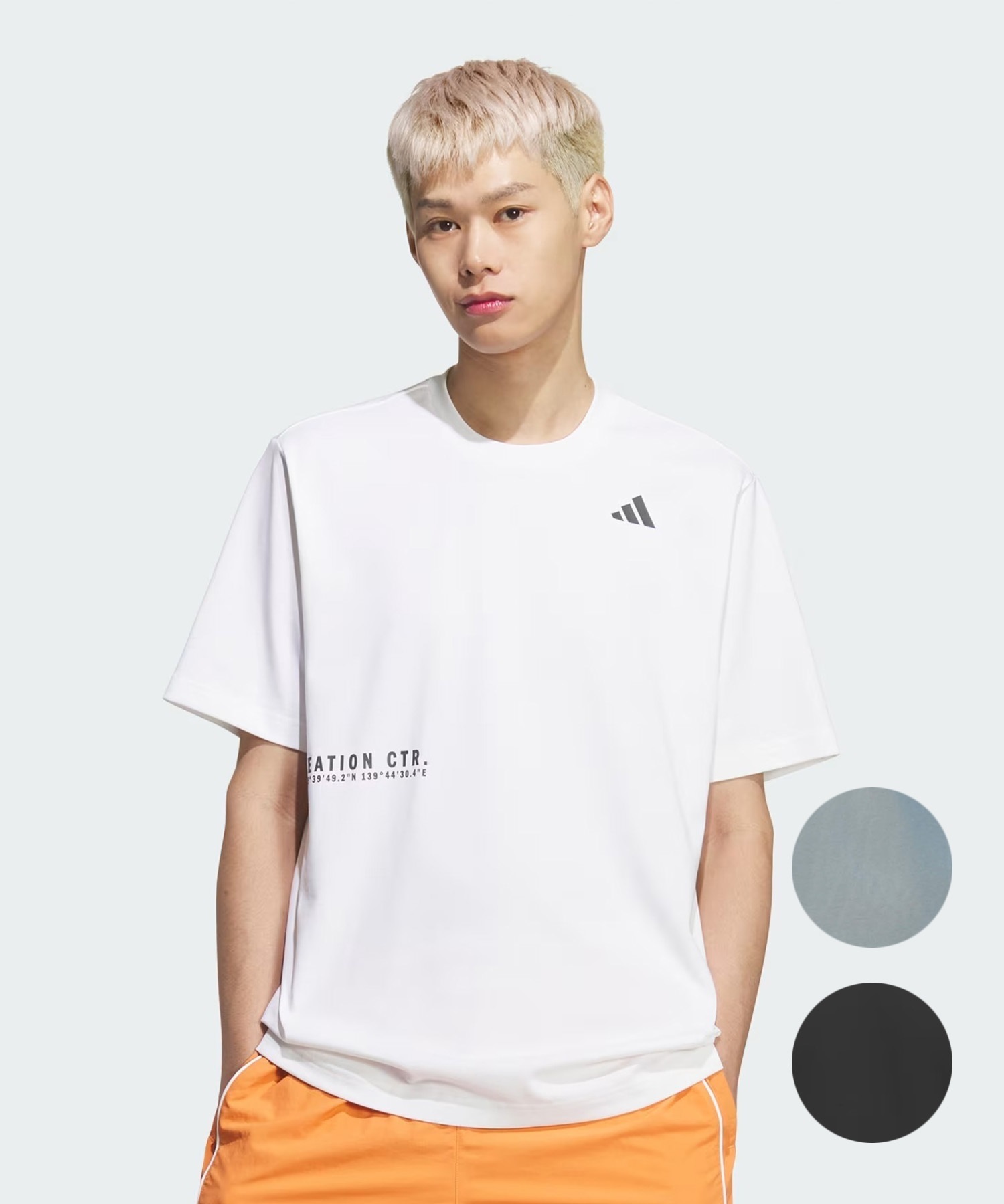 adidas アディダス 半袖 Tシャツ メンズ 吸水速乾 M VERBIAGE SB250