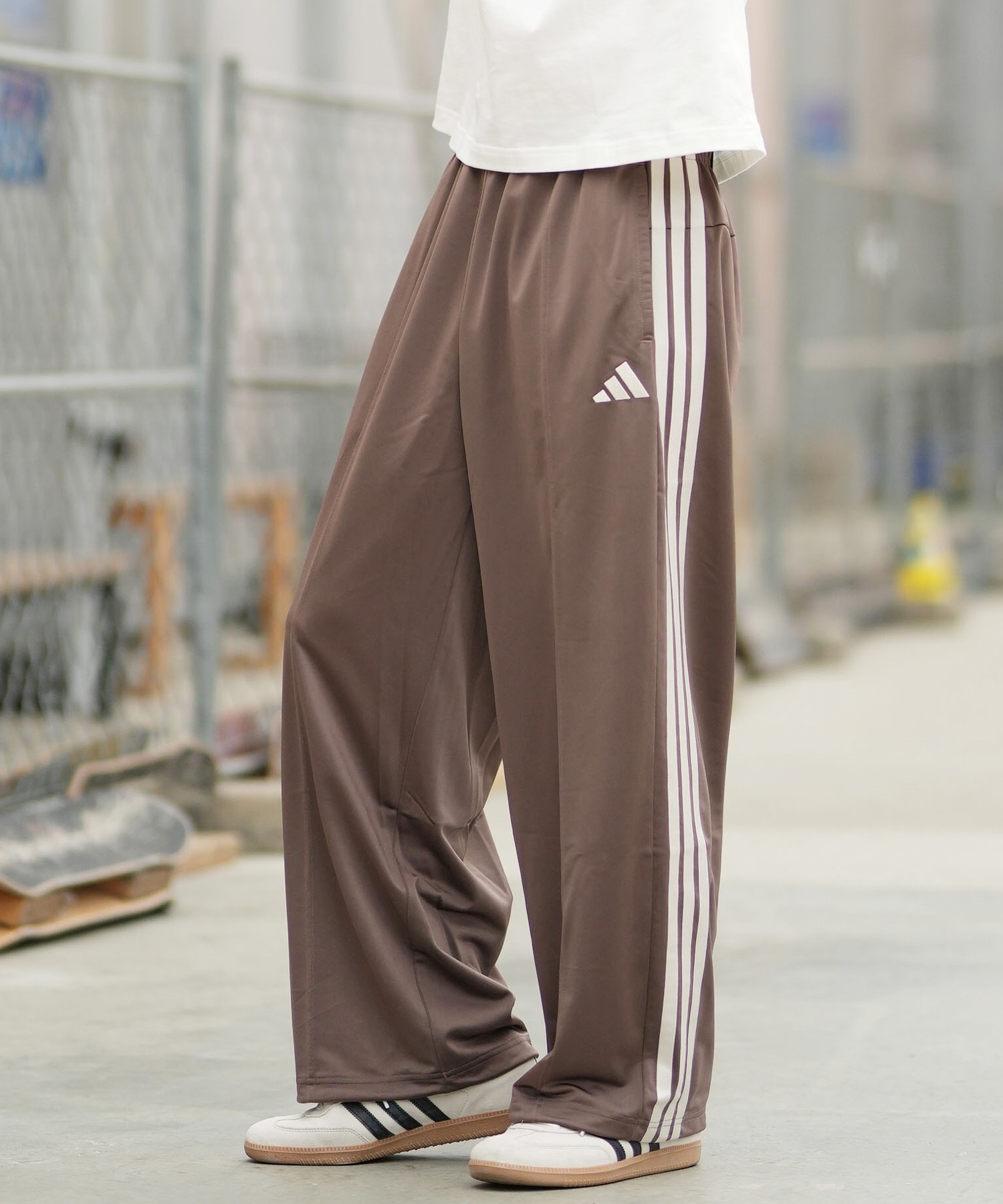 adidas アディダス ジャージ トラックパンツ メンズ ワンポイント ロゴ