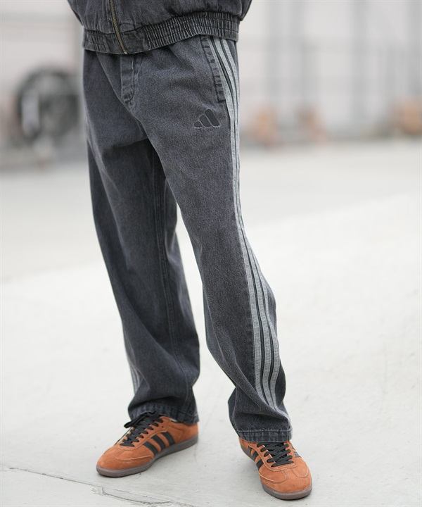 adidas アディダス ロングパンツ メンズ デニム パンツ Gパン M STADIUM REウォッシュデニムパンツ M9663