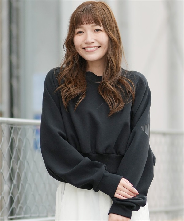 adidas アディダス トレーナー スウェット レディース ソフトラックスルーズスウェットシャツ KLI03