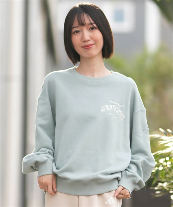 adidas アディダス トレーナー スウェット レディース  Ｗ ＶＥＲＢＩＡＧＥ クルースウェット QF007