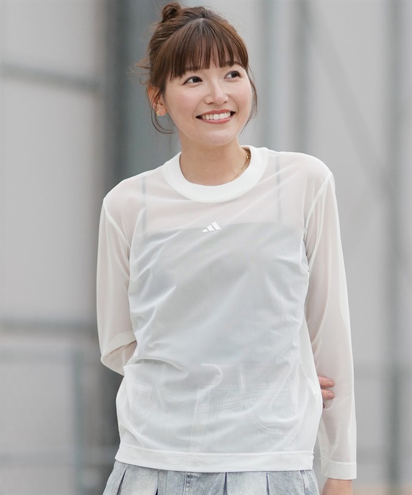 adidas アディダス 長袖 Tシャツ ロンT レディース Ｗ ＡＳＺＮ ＳＯＦＴＬＵＸ ＬＳ MME67