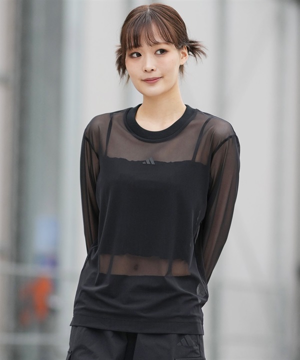 adidas アディダス 長袖 Tシャツ ロンT レディース Ｗ ＡＳＺＮ ＳＯＦＴＬＵＸ ＬＳ MME67