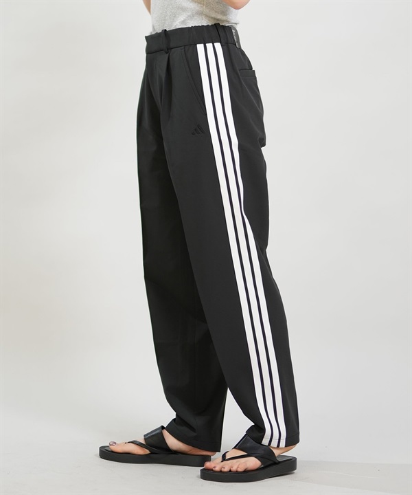 adidas アディダス ロングパンツ レディース UVカット Ｗ コミューターストレッチテーパードパンツ MLU18