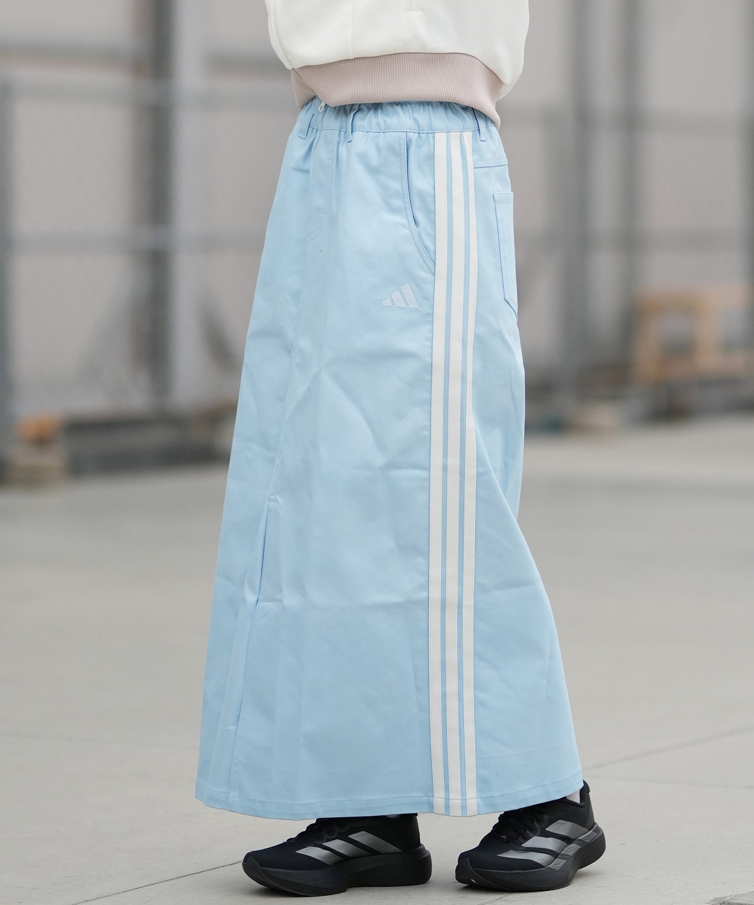 adidas アディダス スカート レディース W STADIUM C ロングデニム