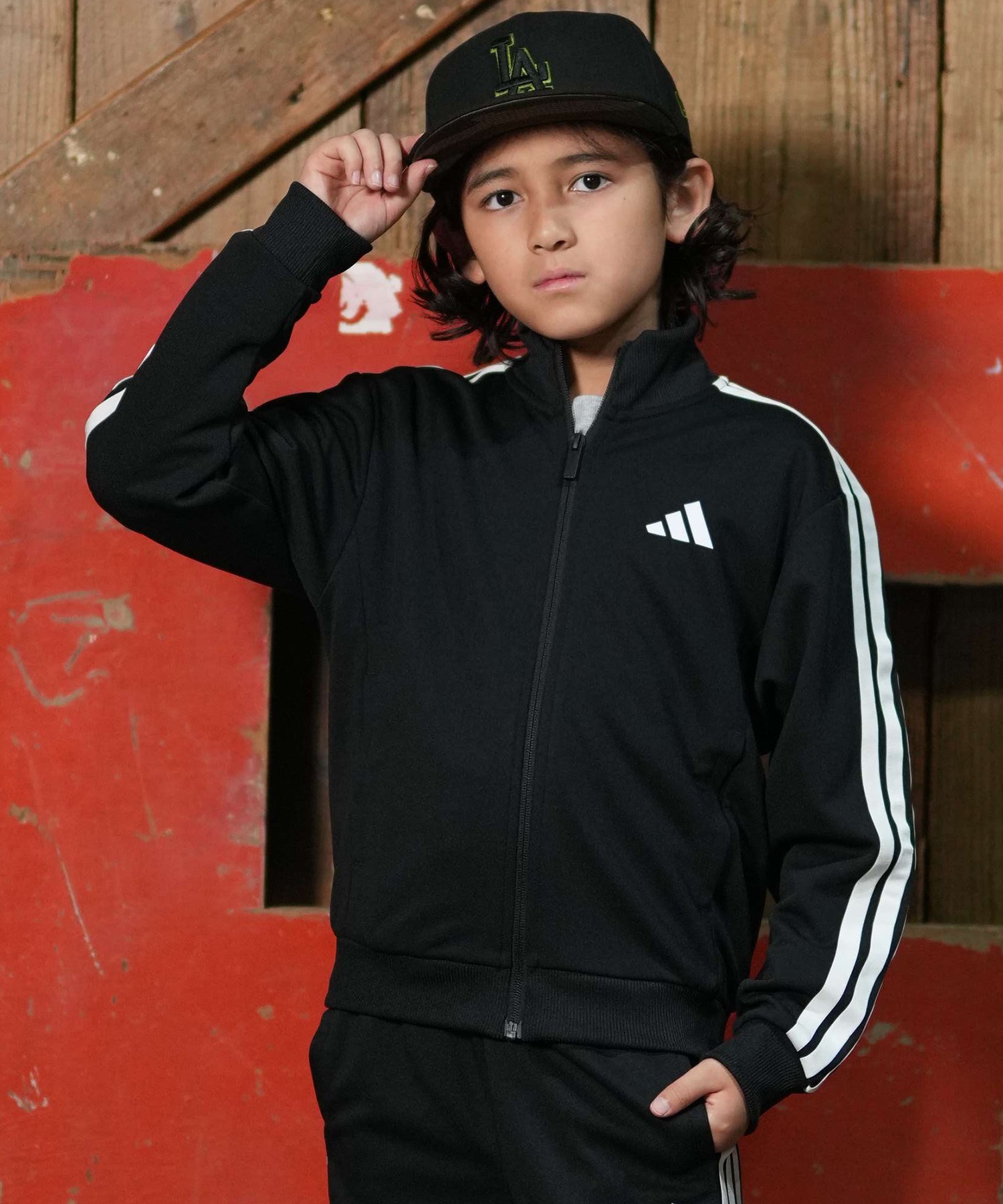 adidas アディダス ジャージ トラックジャケット キッズ 子供