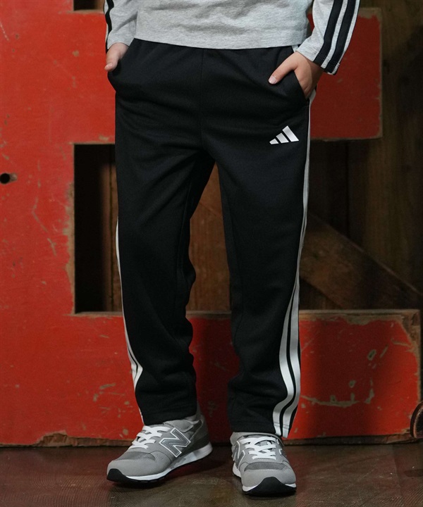 adidas アディダス ロングパンツ キッズ 子供 スウェット パンツ KMH3Sトラックパンツ KGK97