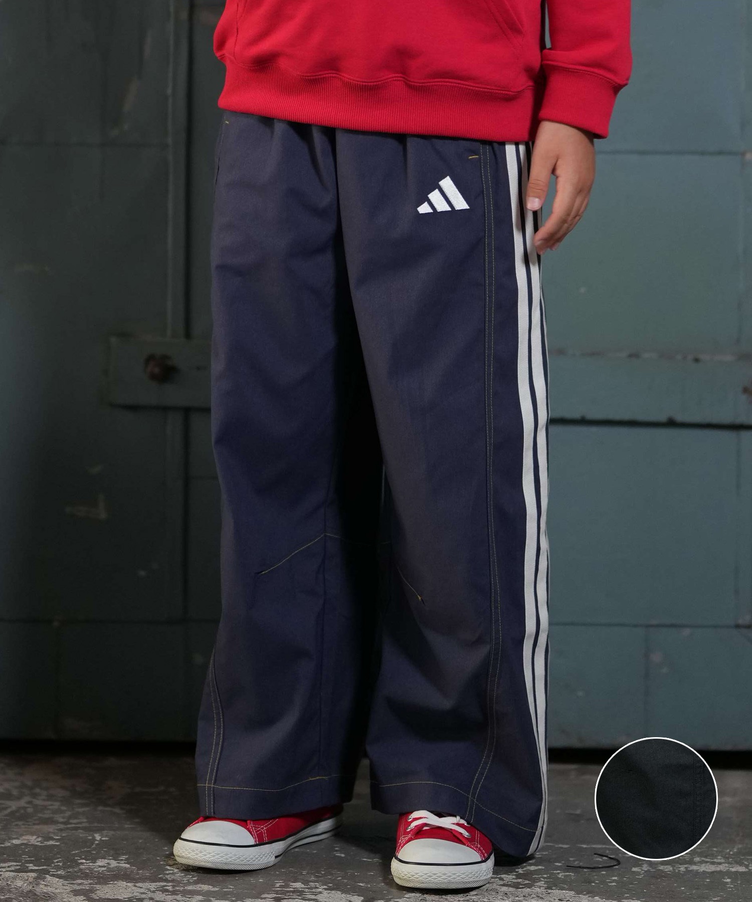 adidas アディダス ロングパンツ キッズ 子供 通気性 GSTRDENIM