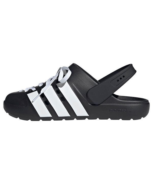 adidas アディダス サンダル メンズ レディース シューレース ADILETTE CLOG LACE U JR4025