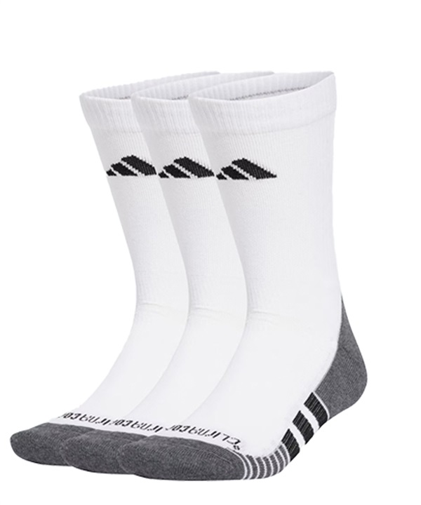 adidas アディダス ソックス 靴下 パフォーマンス クライマクール クッション クルーソックス3足組 KTL96