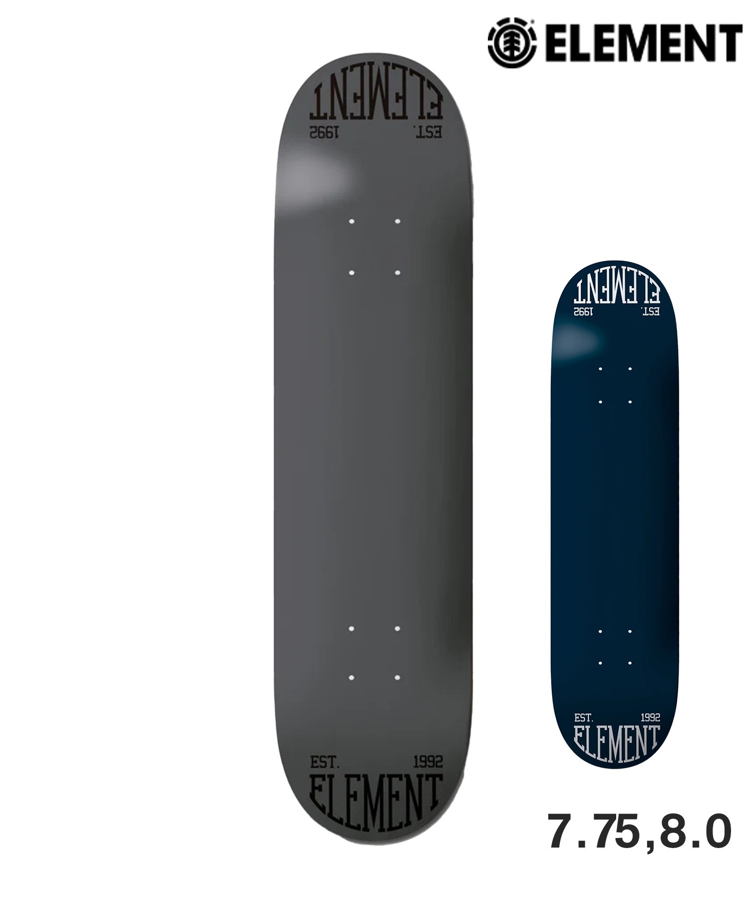 ELEMENT エレメント スケートボード デッキ 7.75inch 8.0inch OPOS