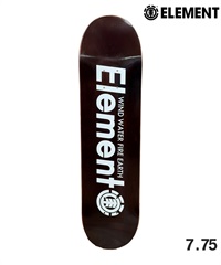 ELEMENT エレメント スケートボード デッキ 7.75inch WWFE BROWN PLY