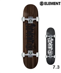 ELEMENT エレメント キッズ スケートボード コンプリート 7.37inch SCRIPT(BLK-7.37inch)