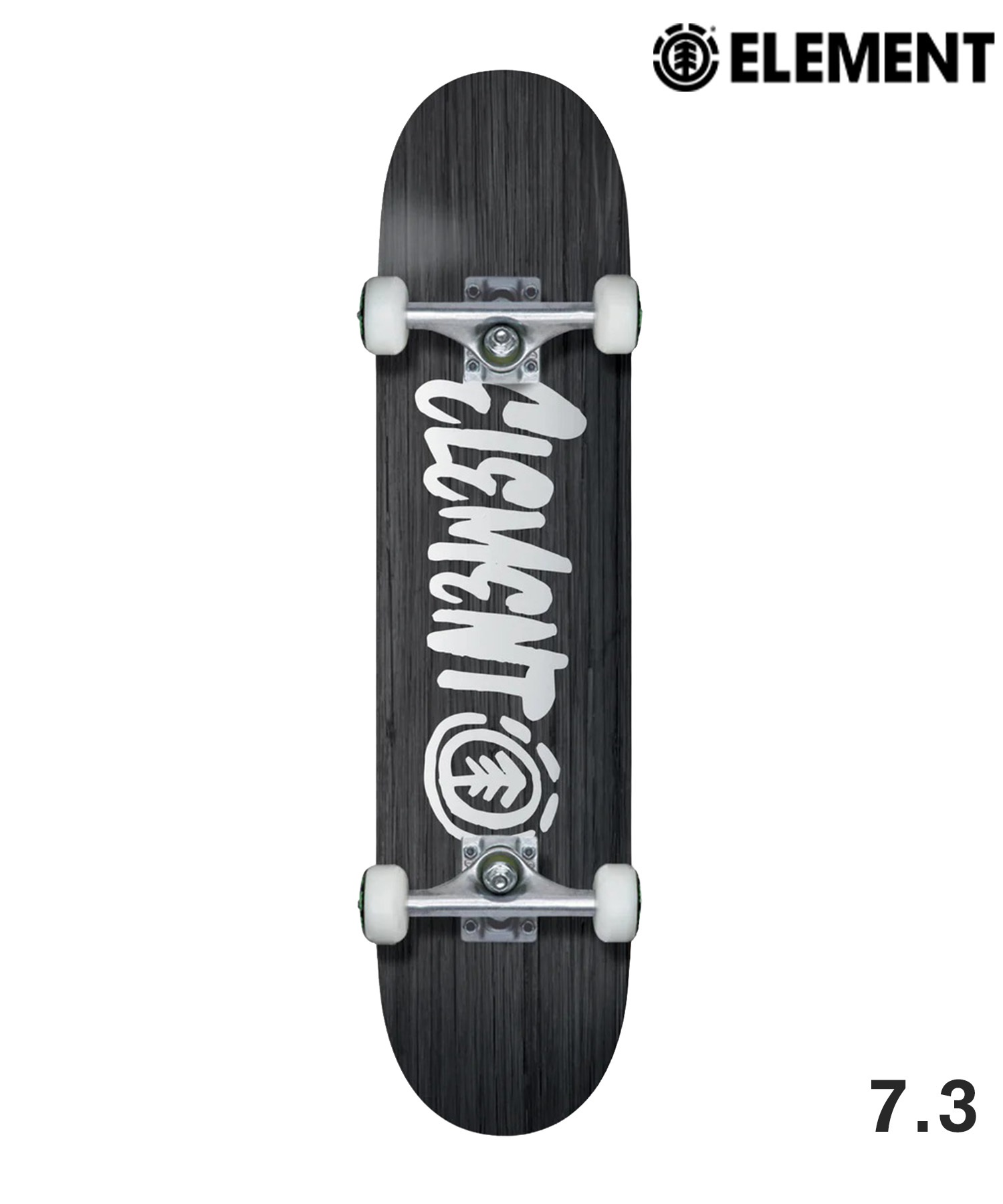 ELEMENT エレメント キッズ スケートボード コンプリート 7.37inch SCRIPT(BLK-7.37inch)