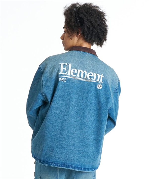 ELEMENT エレメント ジャケット メンズ バックプリント ロゴ DENIM FIELD JACKET BG022755
