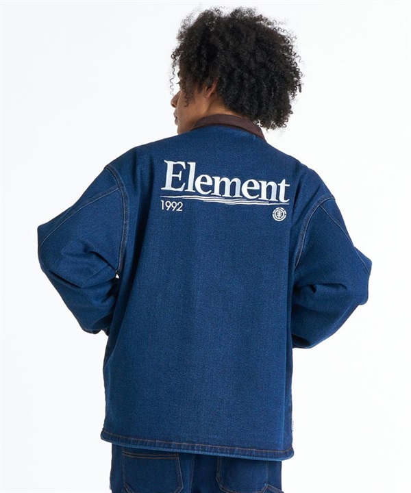 ELEMENT エレメント ジャケット メンズ バックプリント ロゴ DENIM FIELD JACKET BG022755