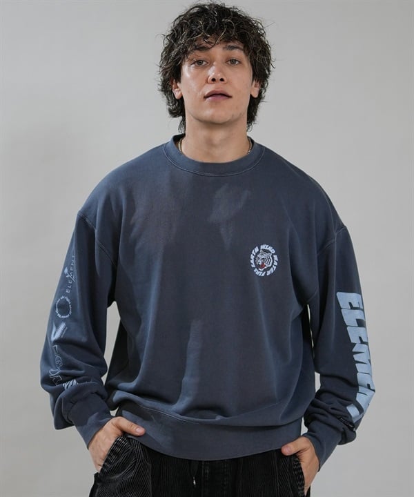 ELEMENT エレメント トレーナー スウェット メンズ 裏毛 TIGER CREW BG022P11