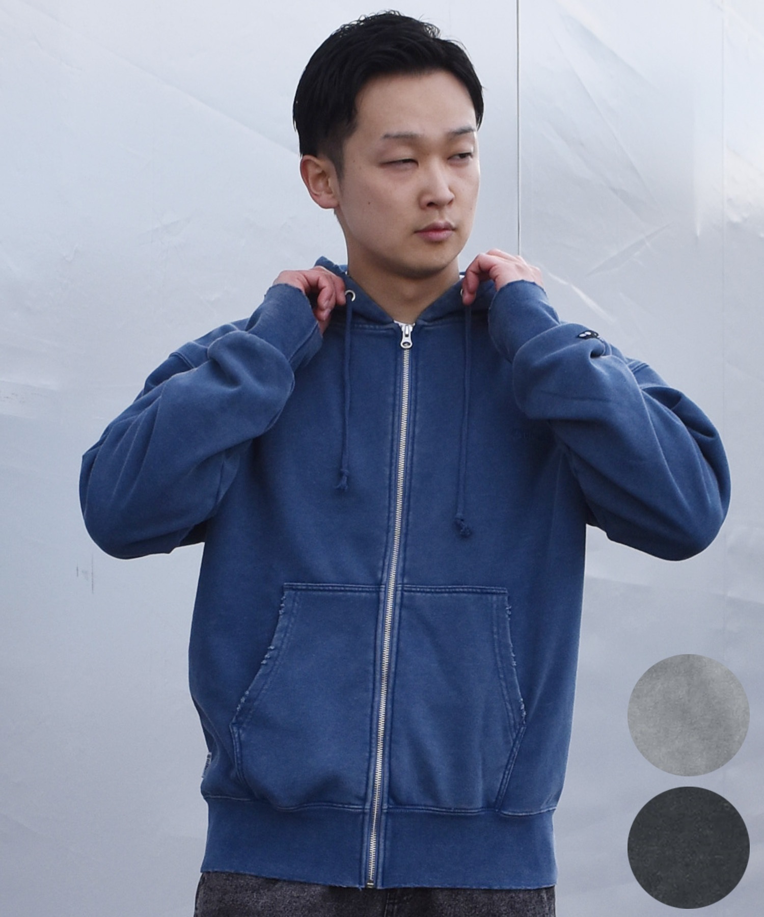 ELEMENT エレメント ジップアップ パーカー メンズ シンプル