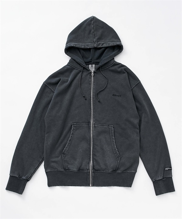 ELEMENT エレメント ジップアップ パーカー メンズ シンプル HORIZONTAL HOOD FULL ZIP BG021001