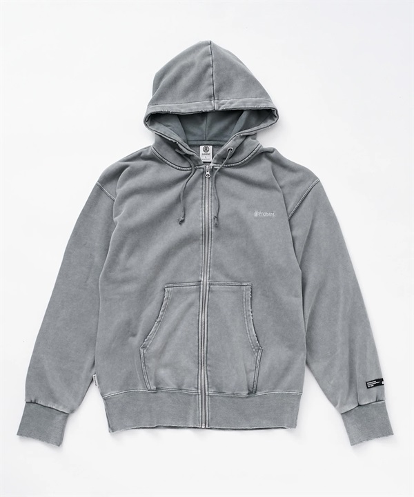 ELEMENT エレメント ジップアップ パーカー メンズ シンプル HORIZONTAL HOOD FULL ZIP BG021001