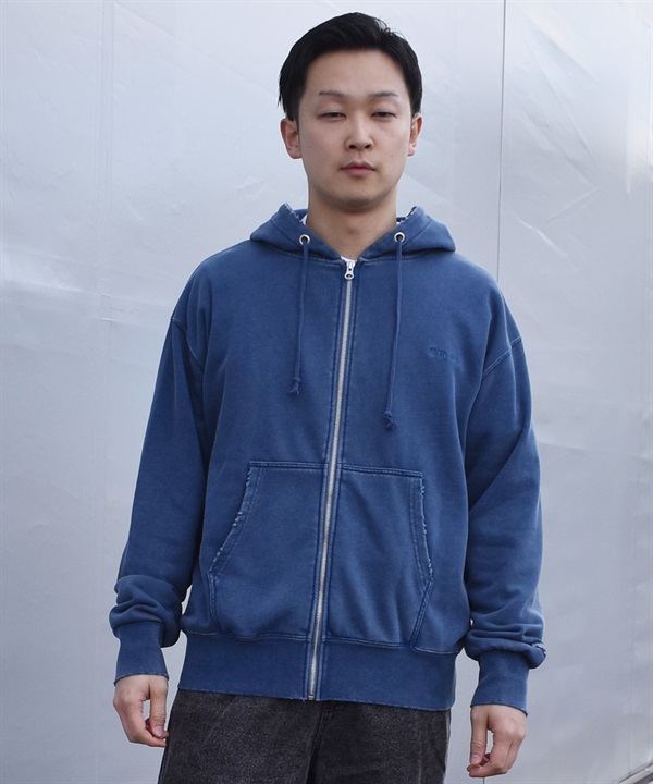 ELEMENT エレメント ジップアップ パーカー メンズ シンプル HORIZONTAL HOOD FULL ZIP BG021001