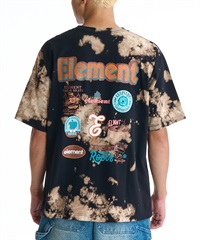 ELEMENT エレメント 半袖 Tシャツ メンズ バックプリント BG021203(BLC-M)