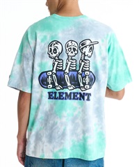 ELEMENT エレメント 半袖 Tシャツ メンズ バックプリント BG021212(GRNT-M)